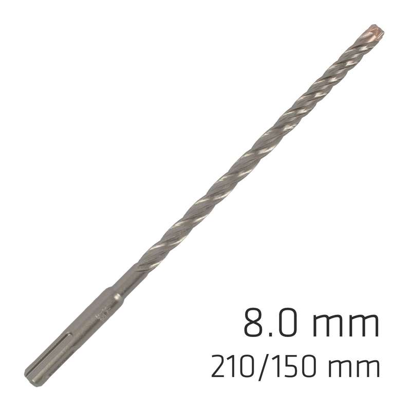 Force x 8.0 x 210/150 sds-plus rebar drill bit x4 cutting edges