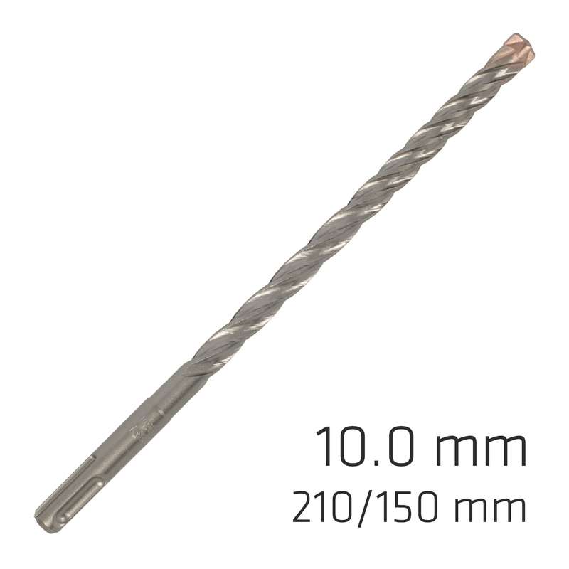Force x 10.0 x 210/150 sds-plus rebar drill bit x4 cutting edges