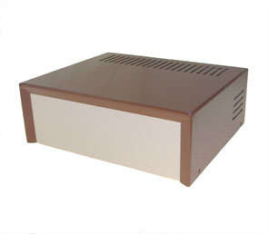 Metal enclosure brown 70x200x165 01-27-p / apv2