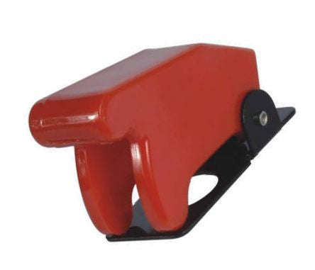 Red safety cover for illuminated switch sac-01-rd