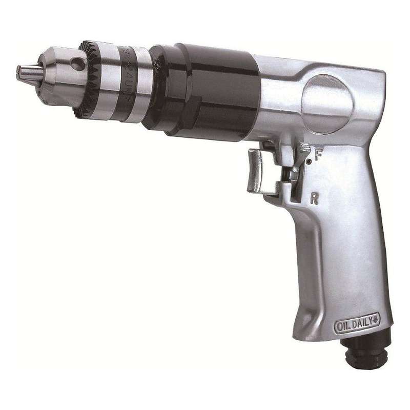 Air drill 10mm reversable 1800rpm (3/8')