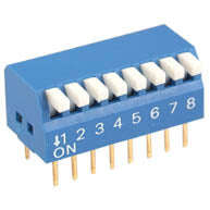Dip switch piano 04-pole pcb b008c