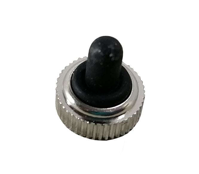Rubber boot ip cover 6mm black & silver b069 series b058