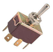 Medium toggle switch dpdt on-off-(on) spade terminal kn3c-213ap