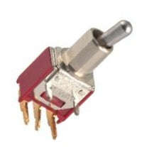 Mini toggle switch spdt on-on r/a pcb b070bv