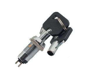 Swit key lock mini rnd 1p 4-t b0827  (rnd key)