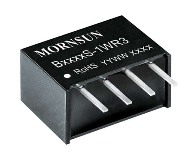 Dc-dc converter 1w i=12 o=12v @ 84ma b1212s-1wr3