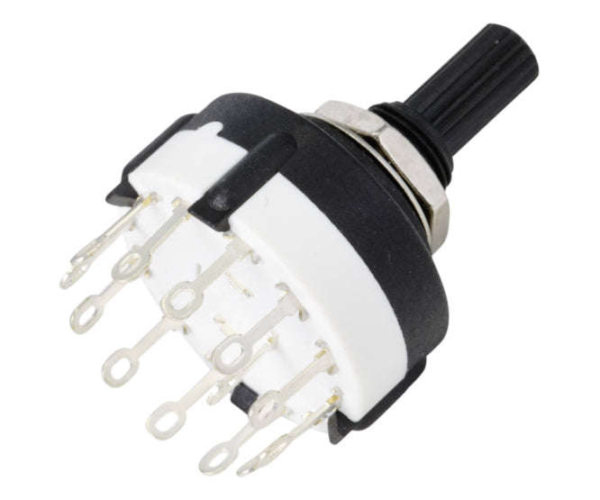 Rotary switch 4pol 3pos mbb sol tag b17416