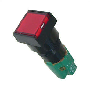 P/butt ill-red lat 1xno/nc 220 b1852ab-red   square