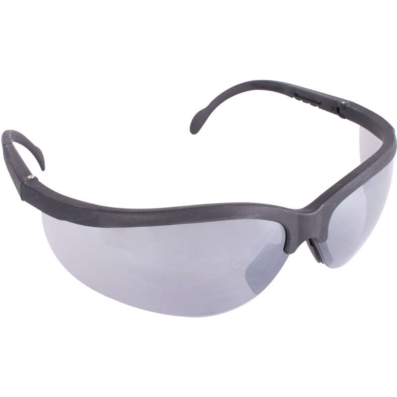 Safety eyewear glasses silver