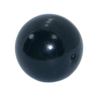 Black plastic roller ball d=30, 4mm hole 170171