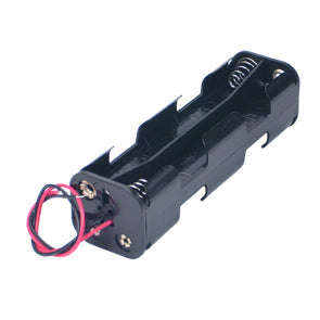 Battery holder 8xaa with leads black == bh382a