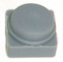 Button grey for transmiter grey button