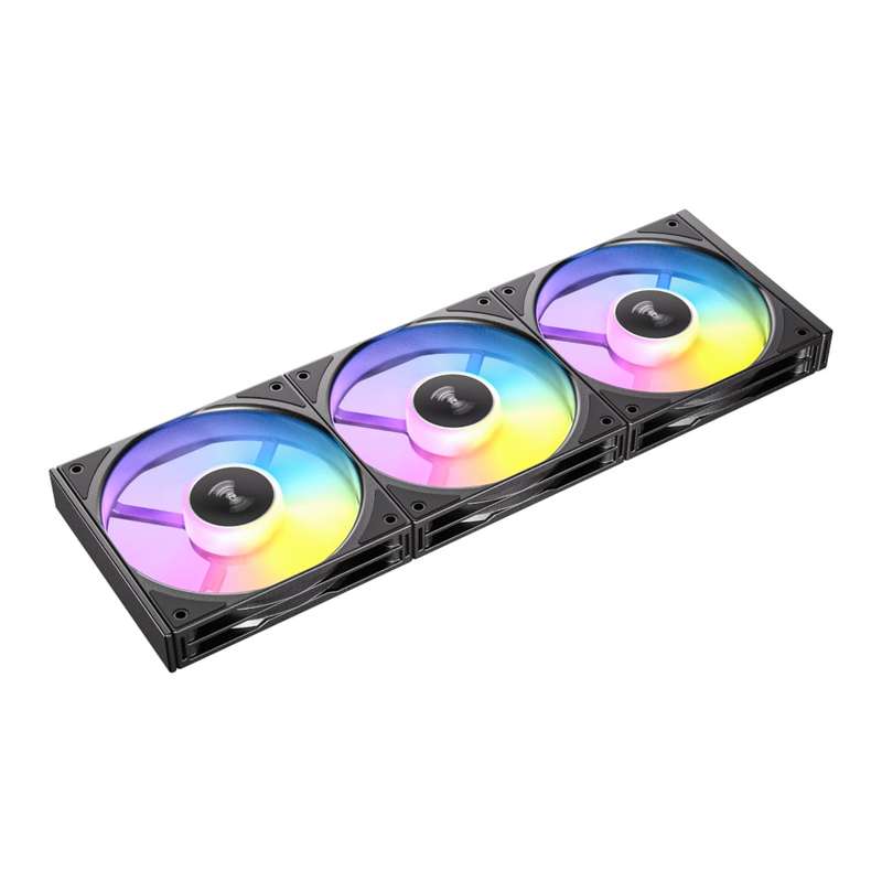 Antec Connect 120 Reverse ARGB PWM Fan 3 Pack - Black