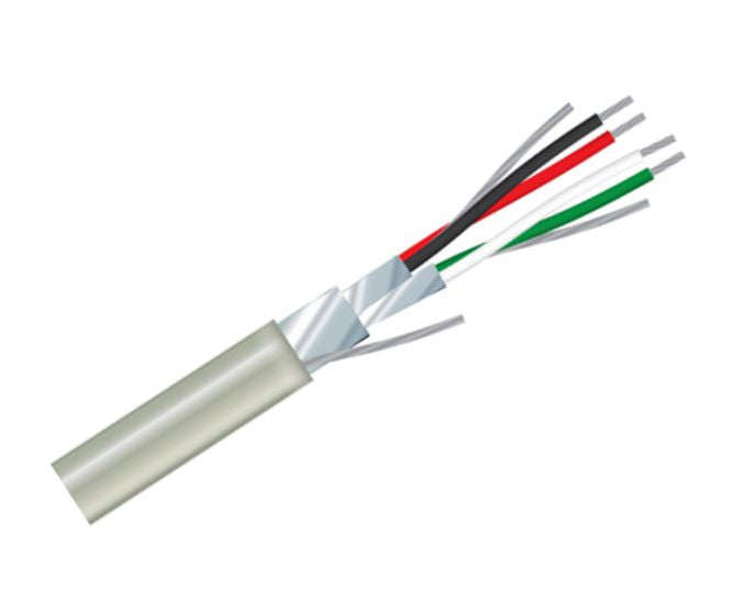 Signal cable 2pair indiv & overall screen 0.22mm h162p22-gy
