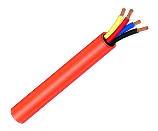 Trailing cable orange 4-core 1.5mm2, per meter wi-trail-1.5x4core