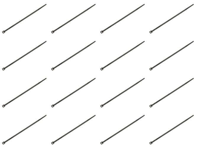 Cable ties 388x7.8mm - priced per bag of 10-pcs t120r-bk