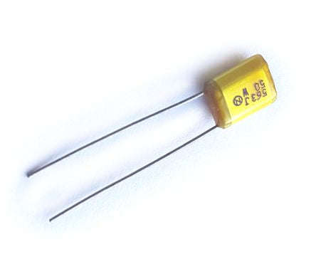 Polyester film capacitor 56nf 50v p=5 563j50w *d*