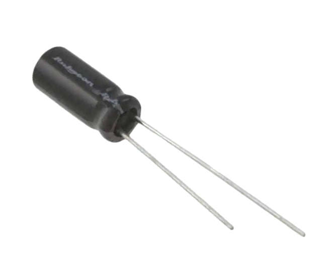 Radial electrolytic capacitor 100uf 25v st 25pk100m efc5x11