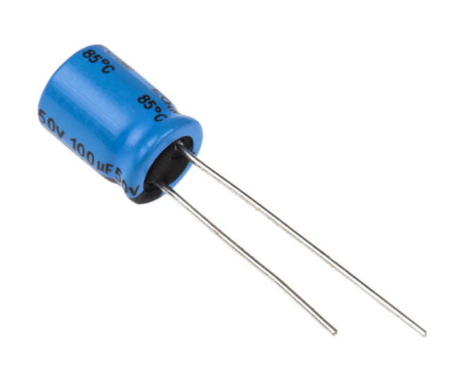 Electrolytic capacitor radial 4.7uf 50v ht 8x11.5 p=3.5 50rx30-4.7m  8x11.5
