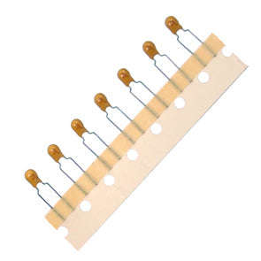 Tantalum capacitor bead 2.2uf 50v p=2.5 t2.2uf 50v