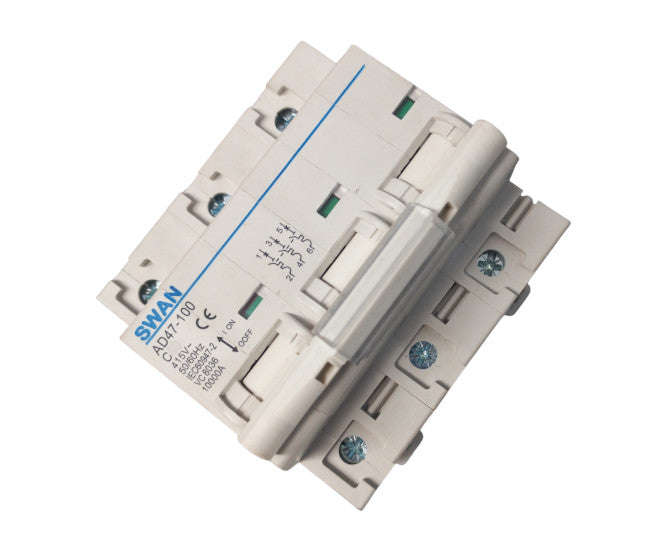 Circuit breaker din 63A 3p 10KA C-CURVE CB-AD47-10363