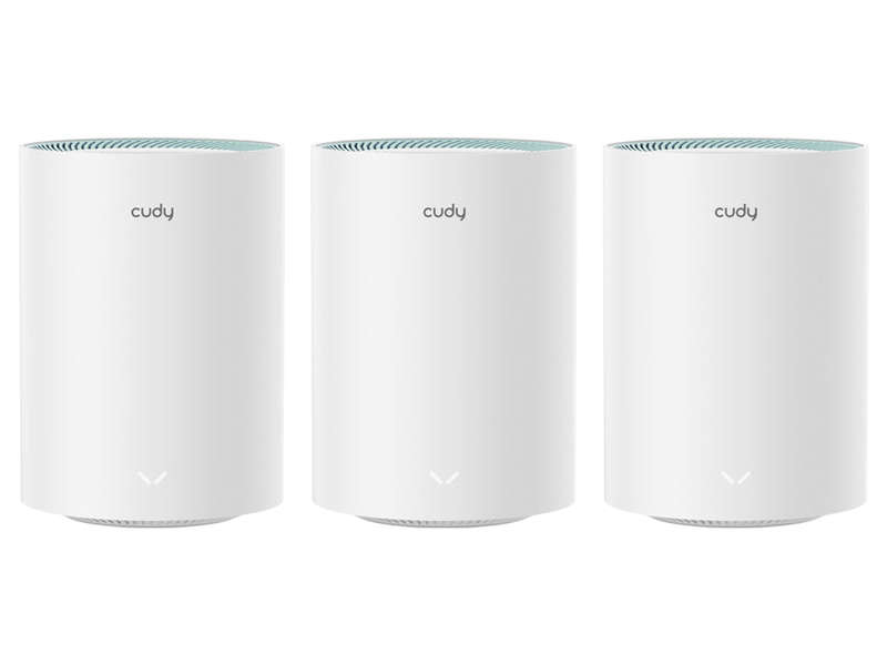 Cudy Dual Band WiFi 5 1200Mbps Gigabit Mesh 3 Pack | M1300 (3-Pack)
