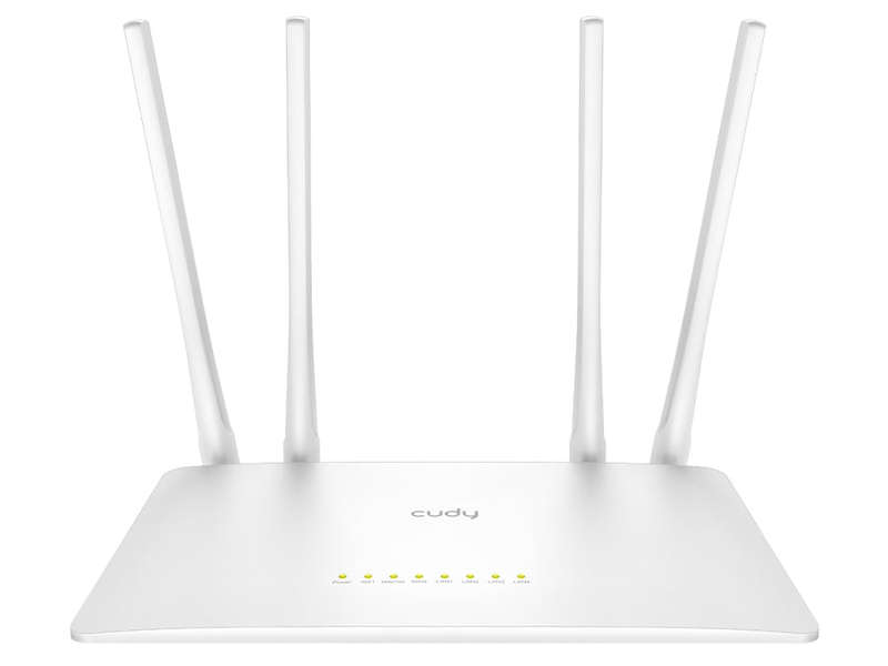 Cudy Dual Band WiFi 5 1200Mbps 5dBi Fast Ethernet Router | WR1200