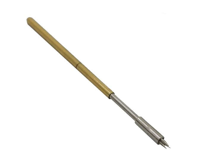 Spring loaded probe / 2.0mm 3-pin needle contact 3a l=24mm cil-p100-b3-7r