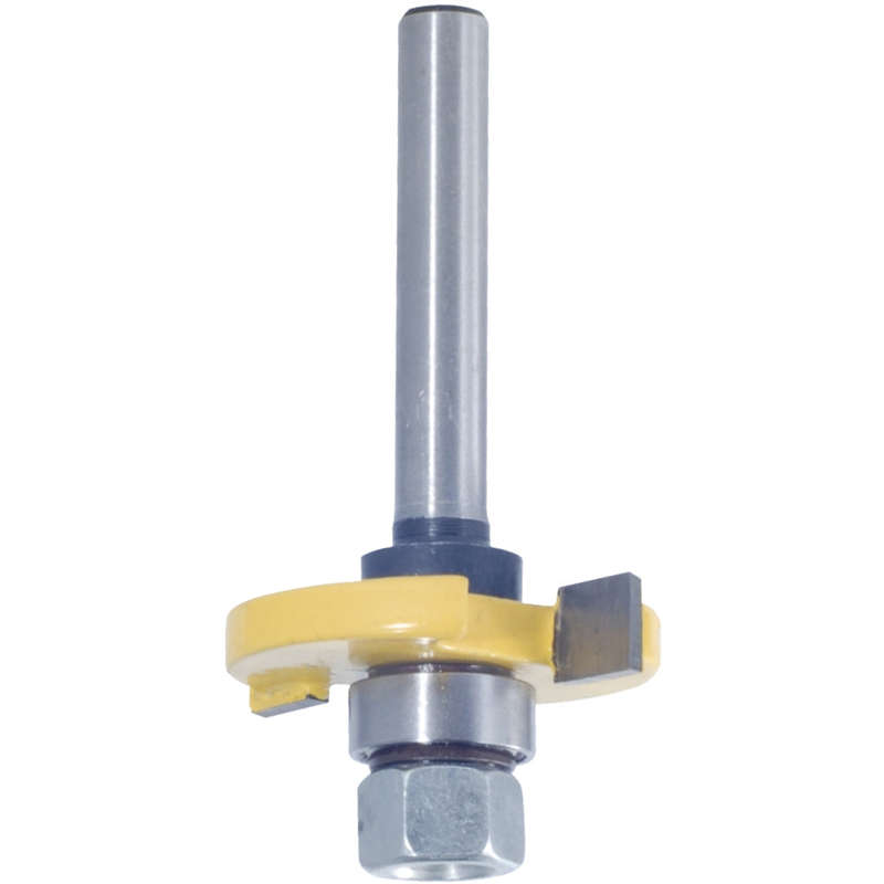 Router bit slotted 1/4' (6.35mm