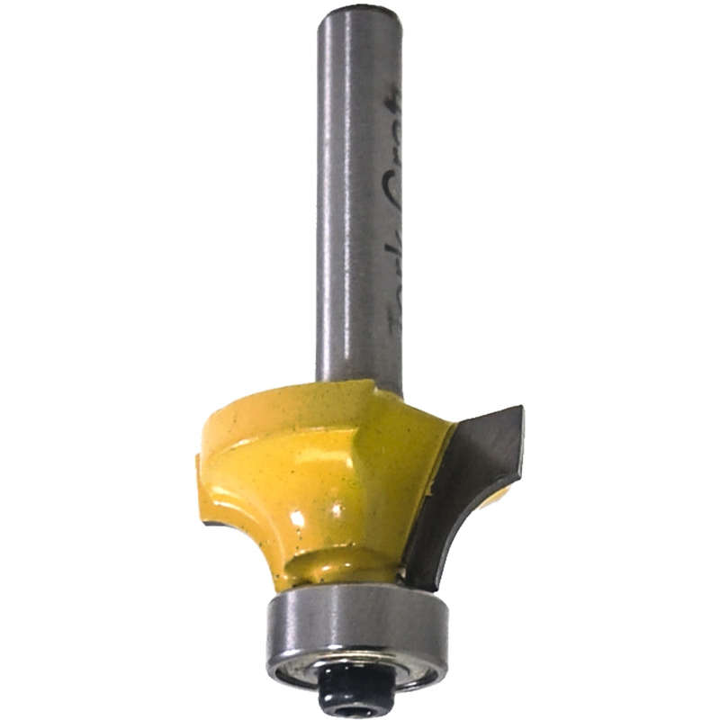 Router bit corner round 1/4'