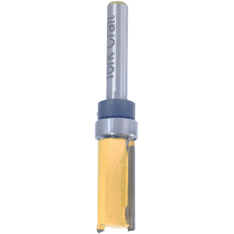Router bit trim top bearing