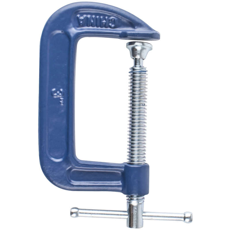 Clamp g heavy duty 75mm twin pack 3'
