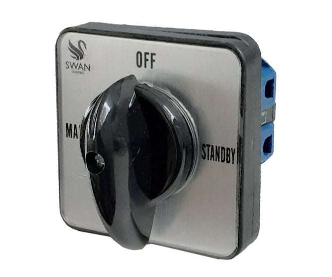 Rotary transfer switch 25a 2p0le -3positions cs-lw26-m/g-25/2p