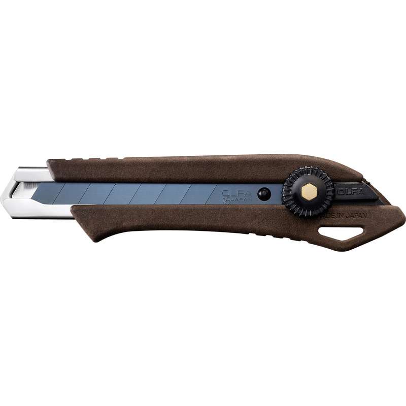 Olfa woody cutter model snap off knife 18mm wheel lock