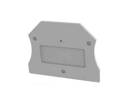 End plate for din rail terminal block d-dc16-01p-11-00a(h)