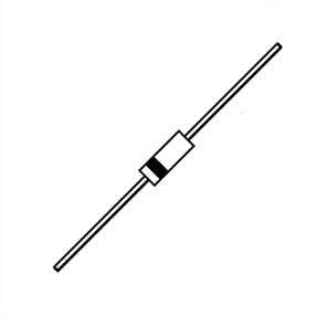 Diode hs axl 0.6a 1kv 4us rh1c