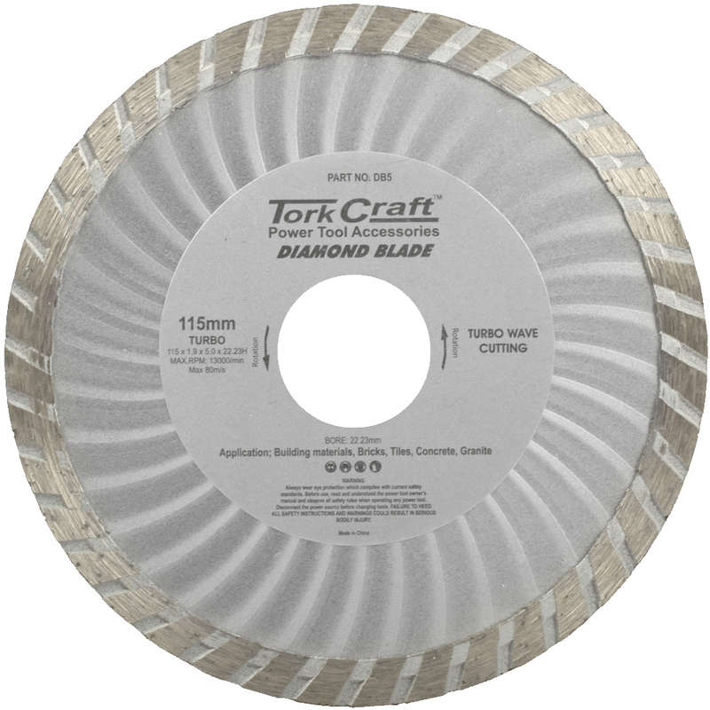 Diamond blade turbo 115mm