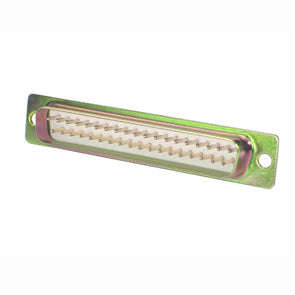 Plug d-sub 37w pcb straight metal dc-37ps