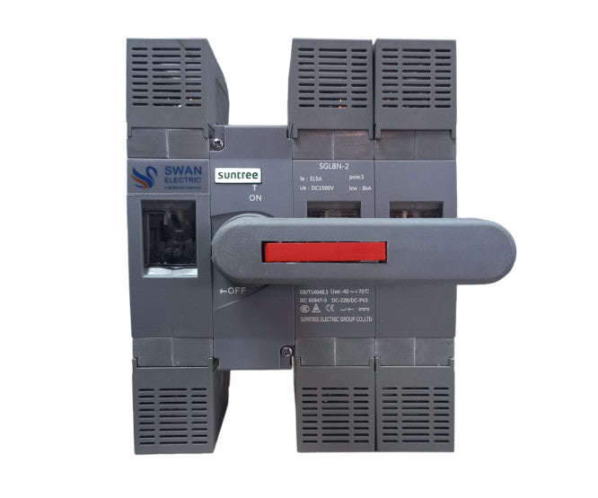 DC load isolator switch 315A 3p 1500VDC DC-SGL8N-2-315A-3P