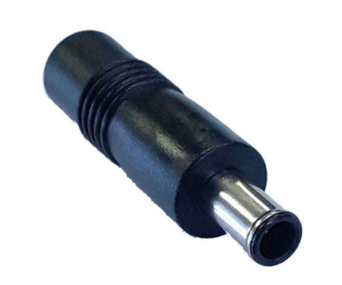 Adapter dc 2.1x5.5x11mm plug to 1.4x4.4xod6.5x11mm plug dc plug-p1j-p4b