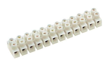 Terminal block strip w/prot. 12way 41a 750v dg12hswp-1.2-12p-17-100a(h)