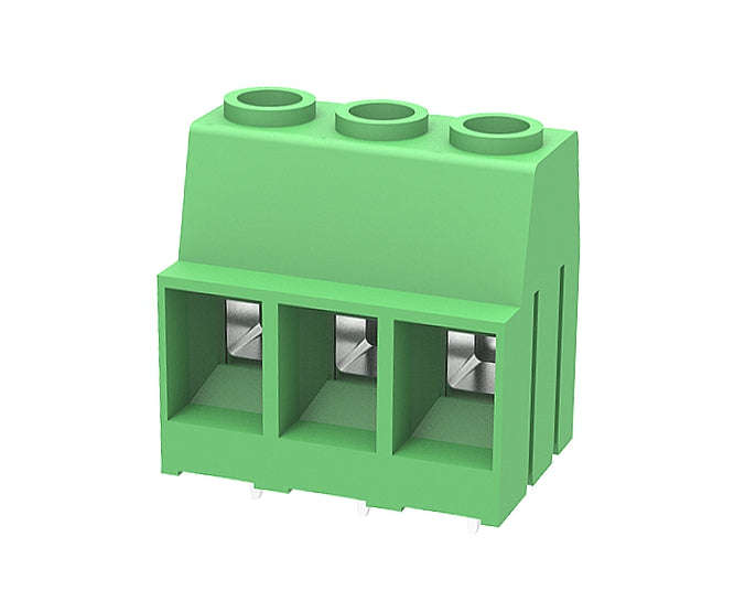 Screw terminal r/c pcb 3w p=10.16 str gr dg136ht-10.16-03p-14-00a(h)