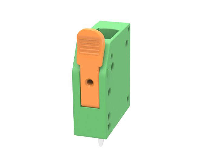 Pcb spring terminal block 32a 400v p=5.0 dg2204v-5.0-01p