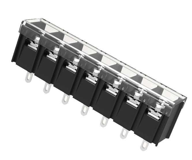 Barrier terminal block 6w p=10 solder tag dg58h-b-06p-13-00a(h)
