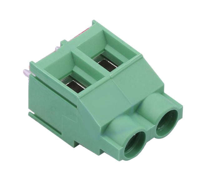 Terminal block str 2w 6.35 pcb dg636-6.35-02p-14-00ah