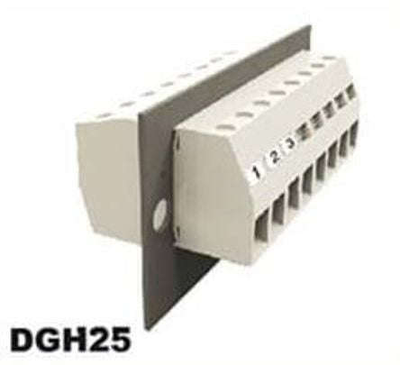 Through wall terminal block 01p dgh25-01p-11-00a(h)