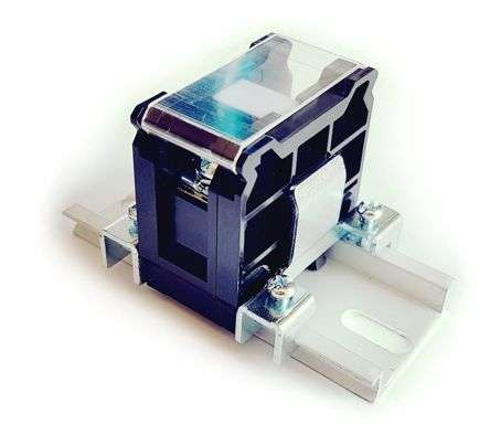 Barrier terminal block 1-pole with din rail dgr40-01p+rail