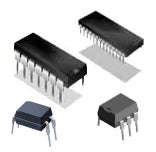 Shift register 8-bit par/s-ser m74ls166ap