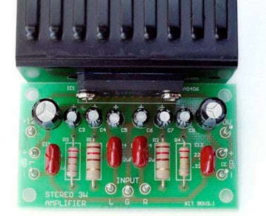 Kit stereo amplifier 2 x 3w, ba5406 diy-k90h *d*